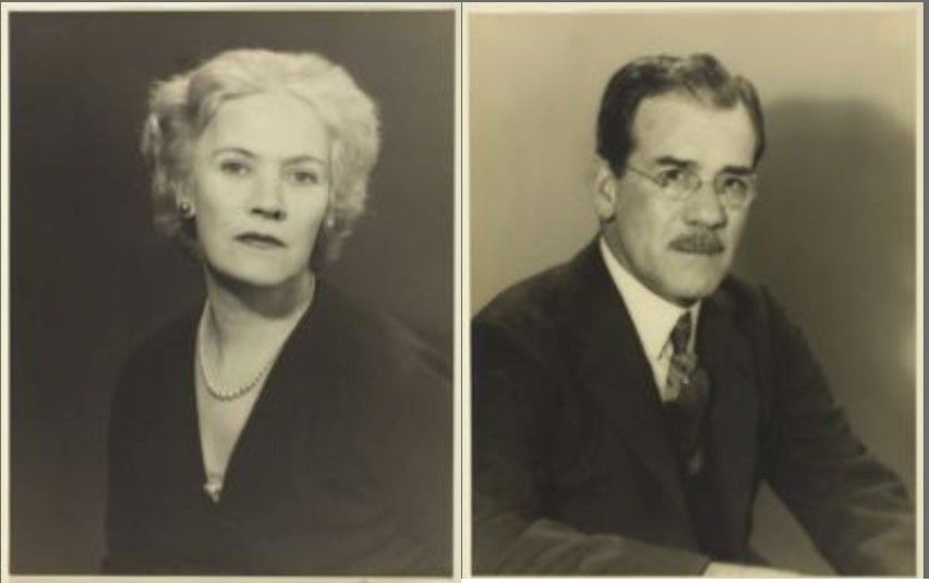 Katherine Lancaster Brewster (1879-1947) and Walter Stanton Brewster (1872-1954).