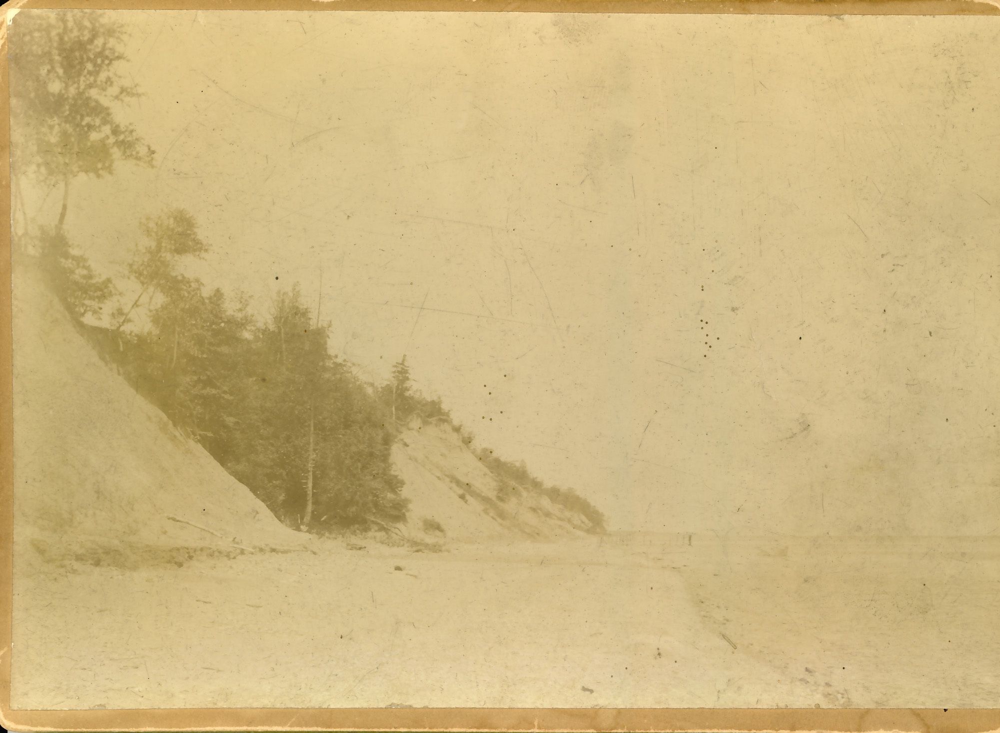Beach at Lake Forest, c. 1872.