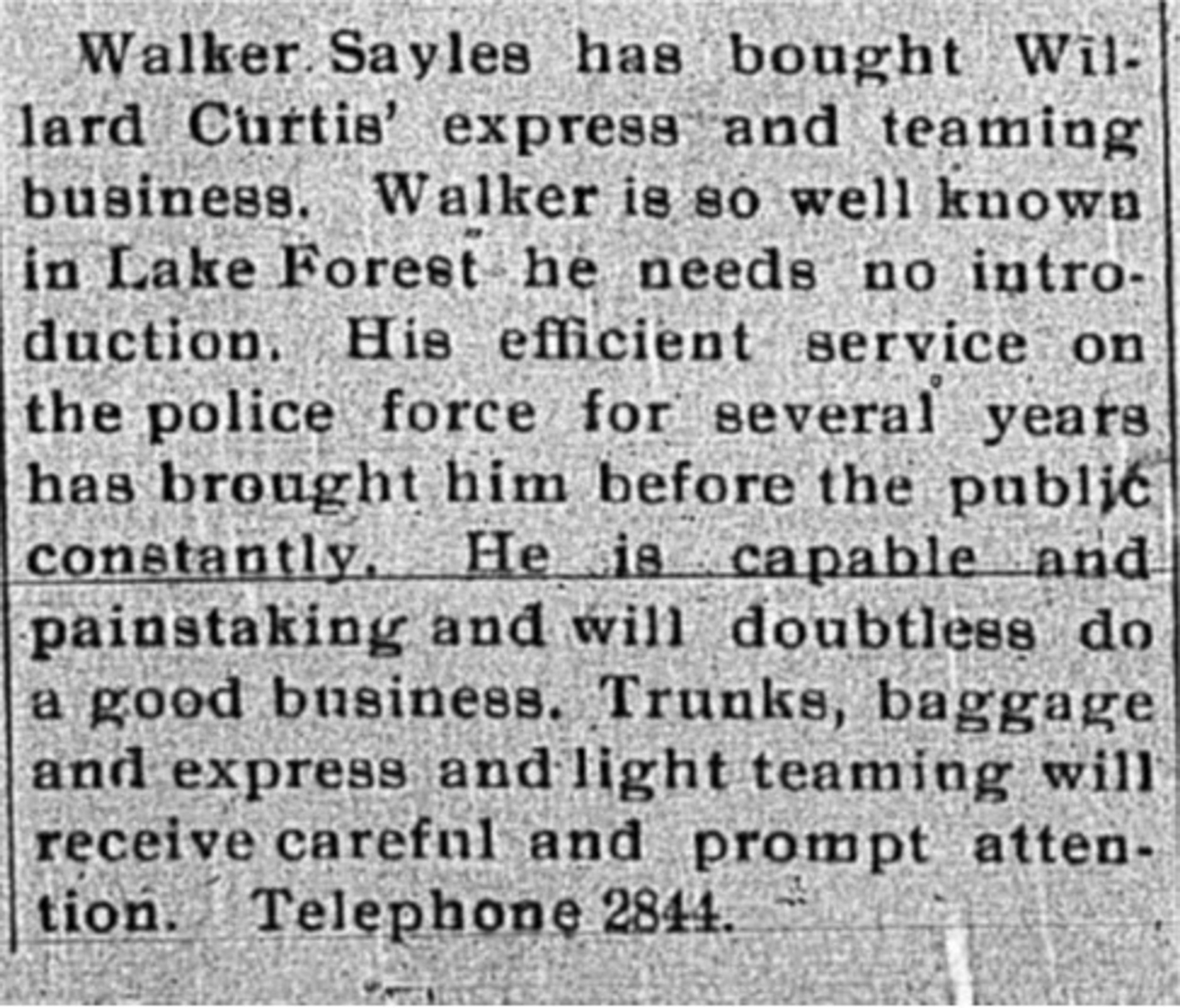 Chicago Tribune, December 30, 1916