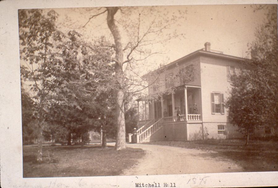 Dickinson Seminary reinvented as Mitchell Hall, 1878.