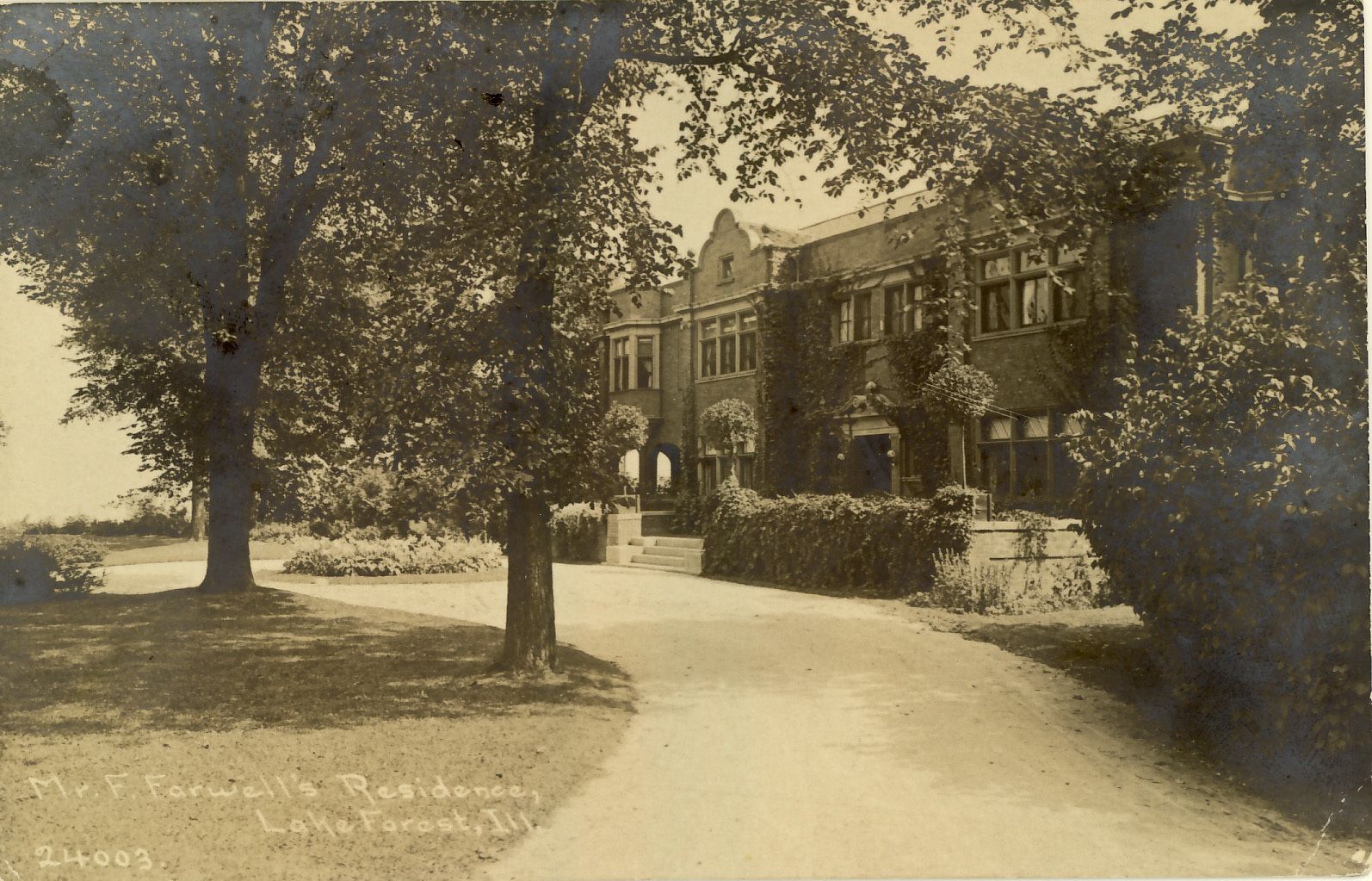 Architects like Heun leveraged connections to secure new clients. He designed this house next door to Ardleigh for John V. Farwell Jr.’s brother, Francis Cooley Farwell.