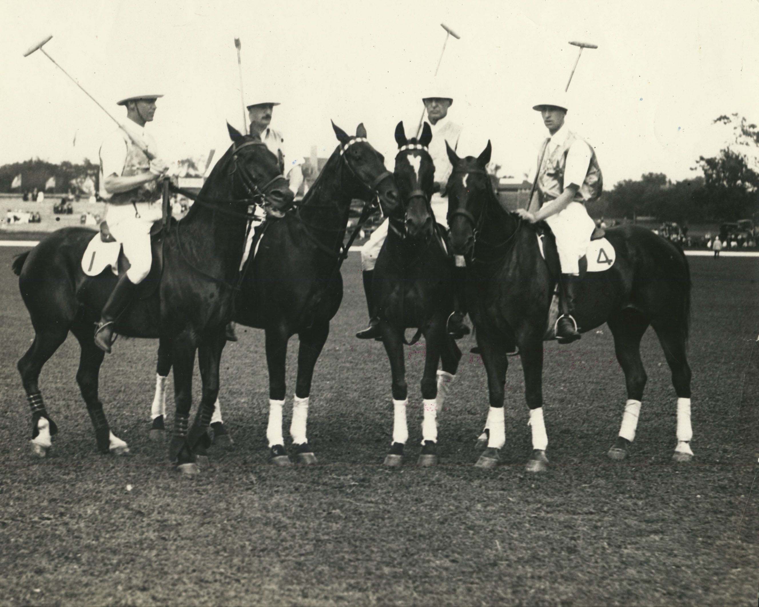 Polo at Onwentsia, c. 1920.