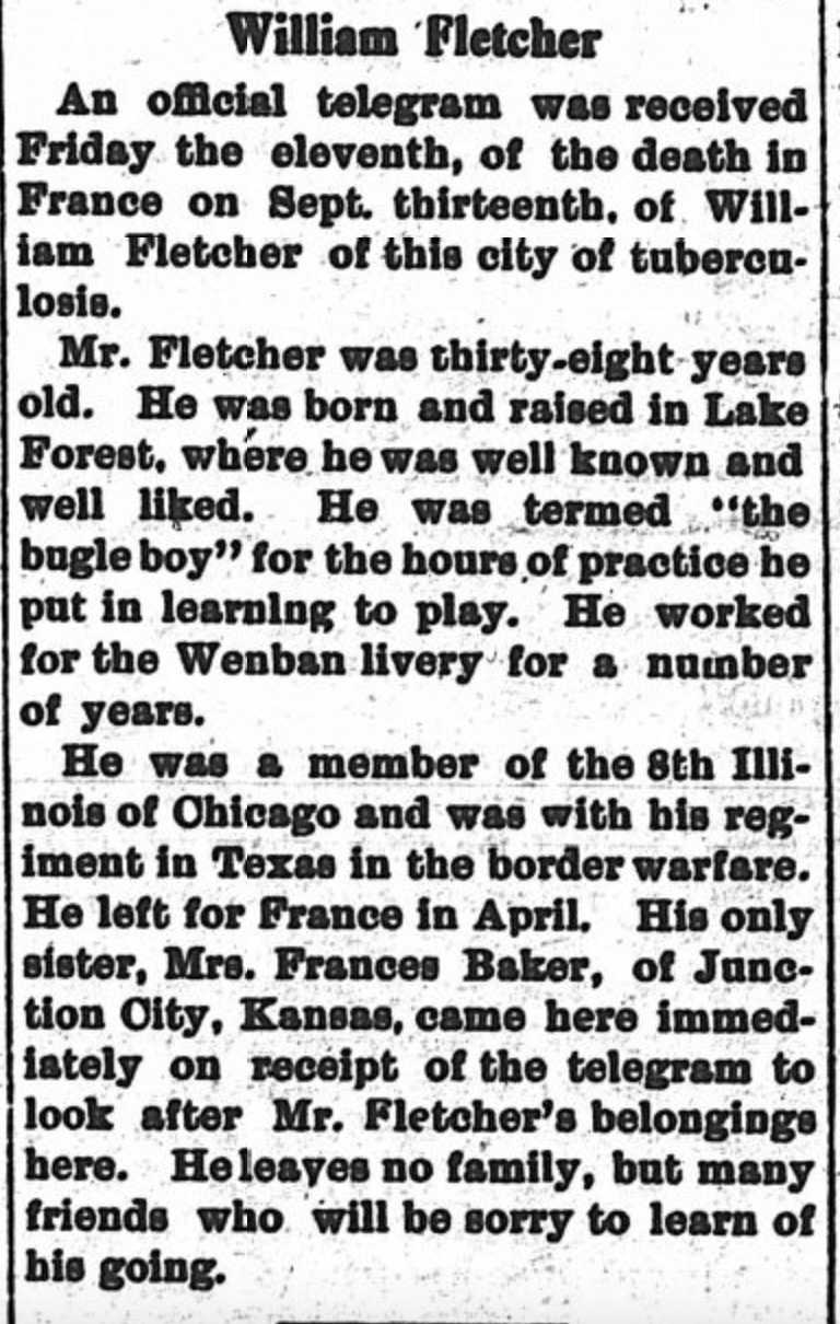 Lake Forester, September 13, 1918