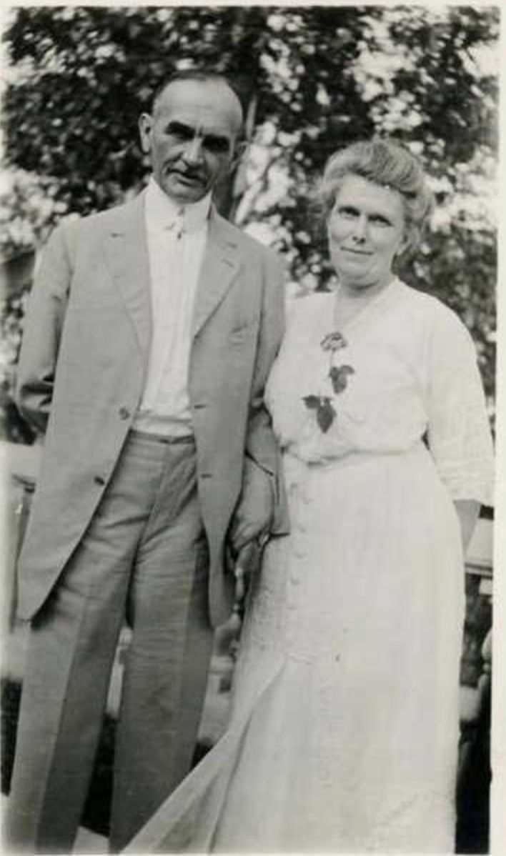 Clayton and Anna Mark.