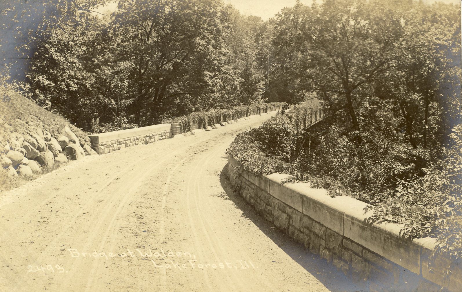 Bridge at Walden, c. 1905.