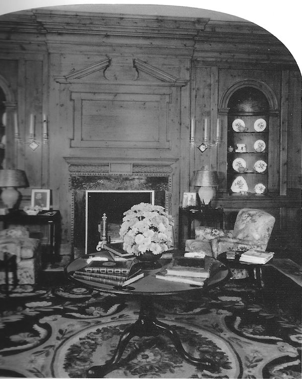 English pine library. Image Source: Courtesy of Robert and Leola A. Macdonald.
