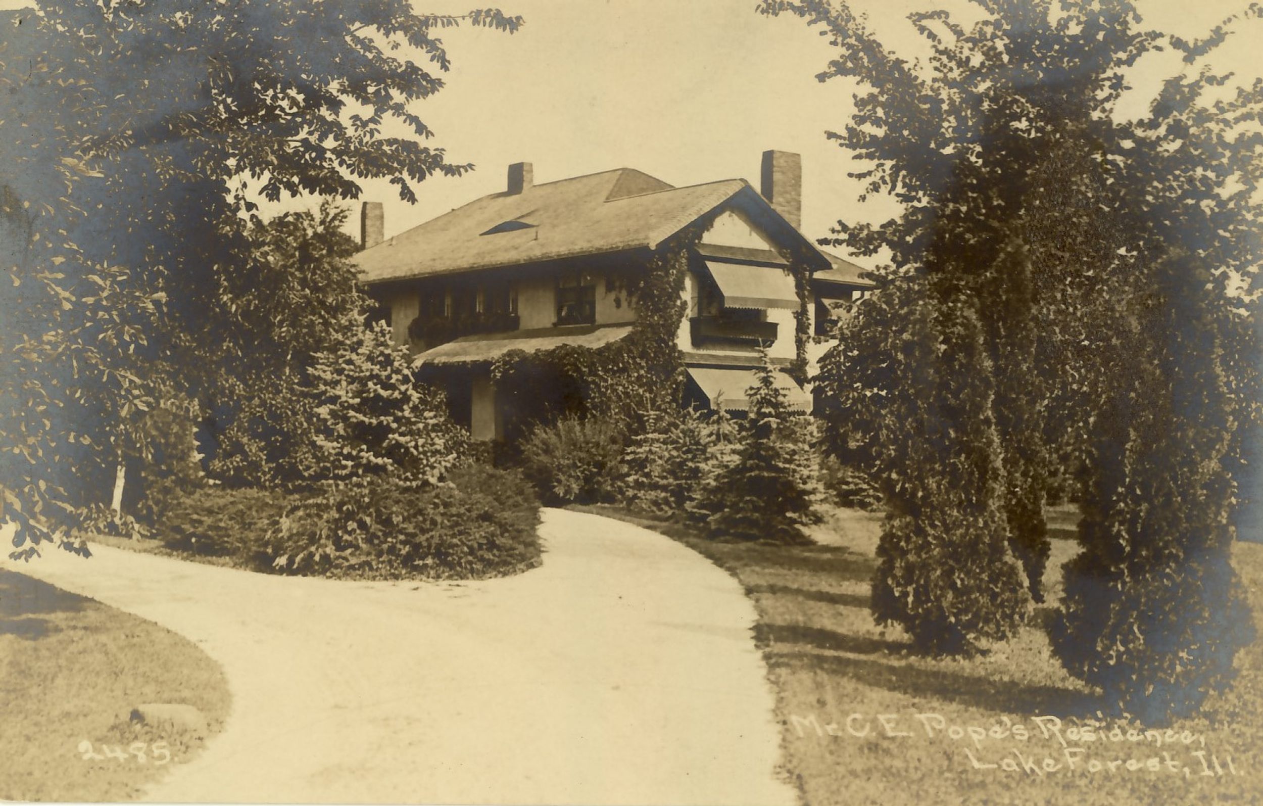 Formerly on the Suffield House site, the estate of Charles Edward Pope (demolished).