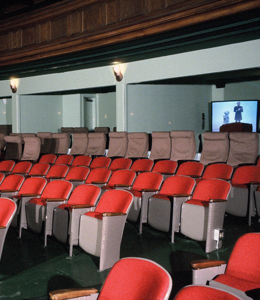 Deerpath Theatre c. 1983 after renovation - seating.
