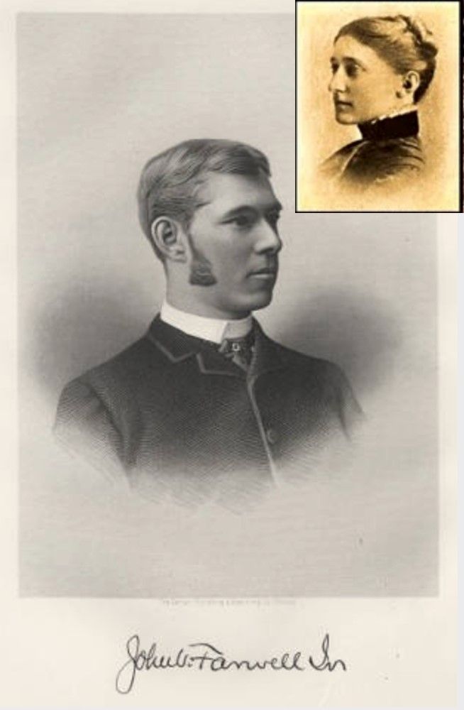 John Villiers Farwell Jr. (1858-1944) and Ellen Drummond Farwell (1859-1912).