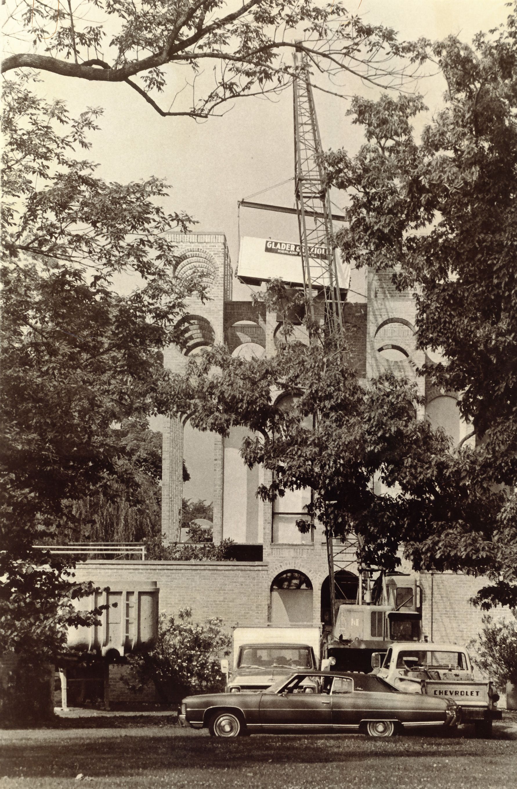 Ike W. and Frances Colburn house, 700 North Lake Road, 1973.