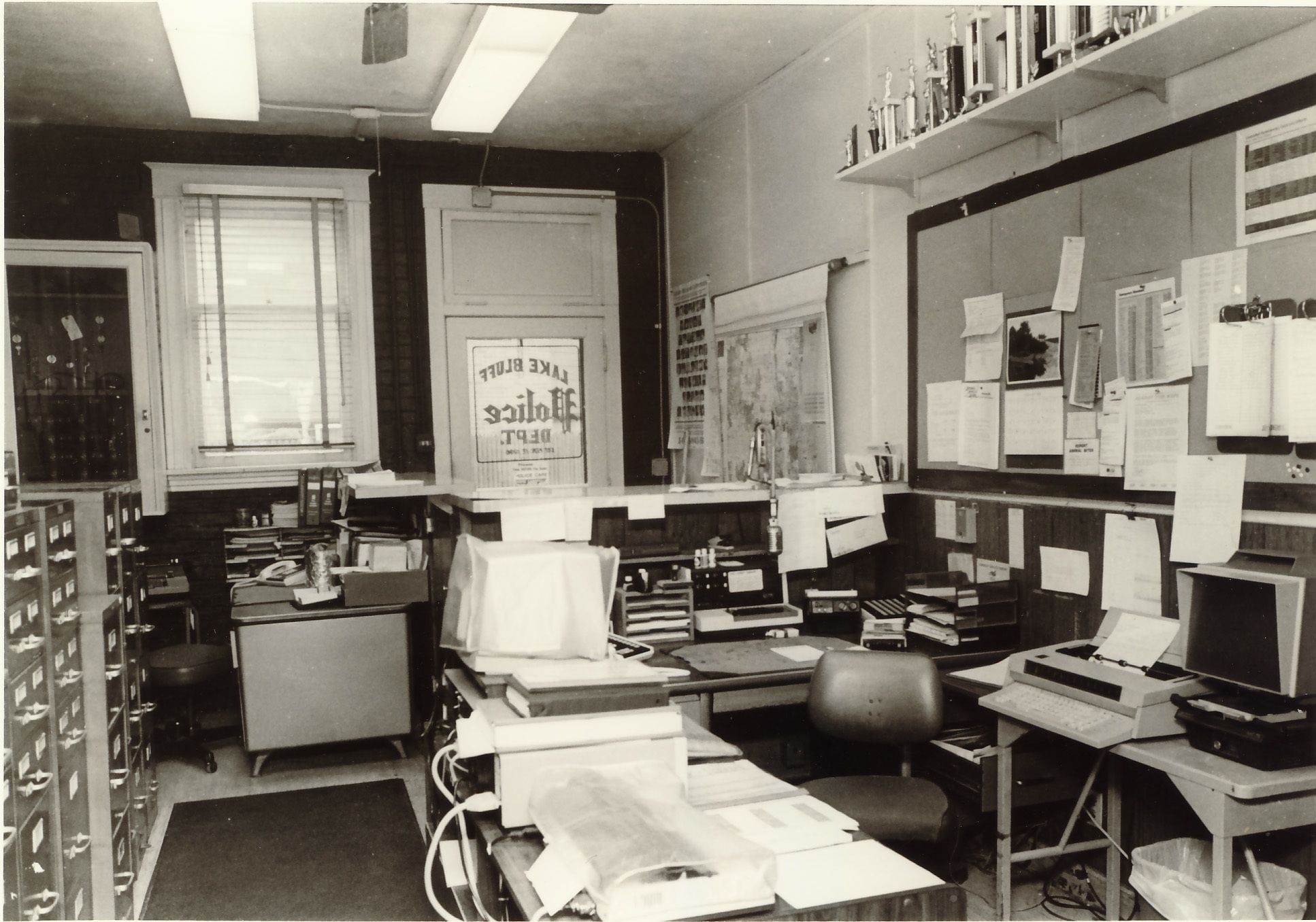 Police headquarters, 1960.