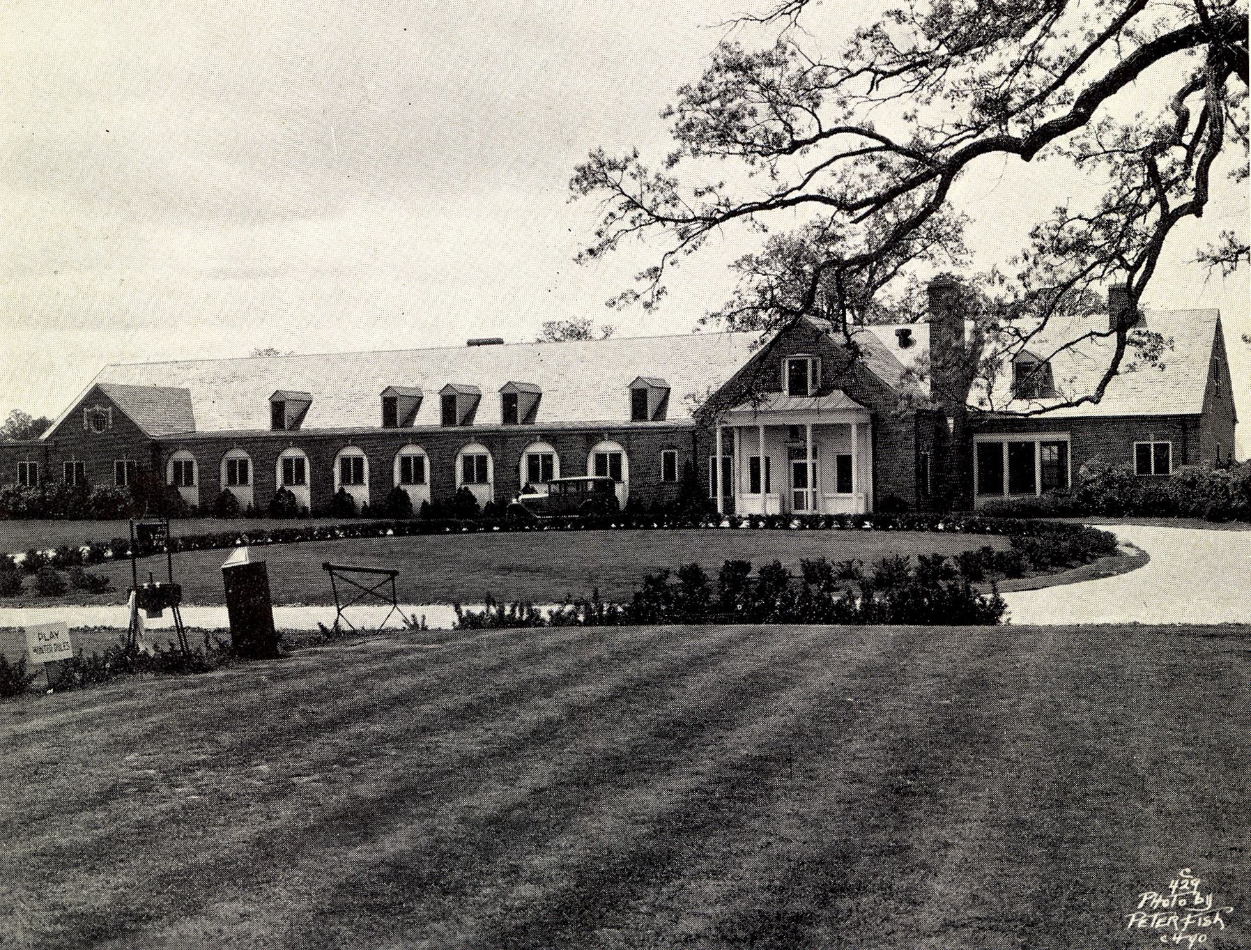 Men's locker room (1926) exterior.