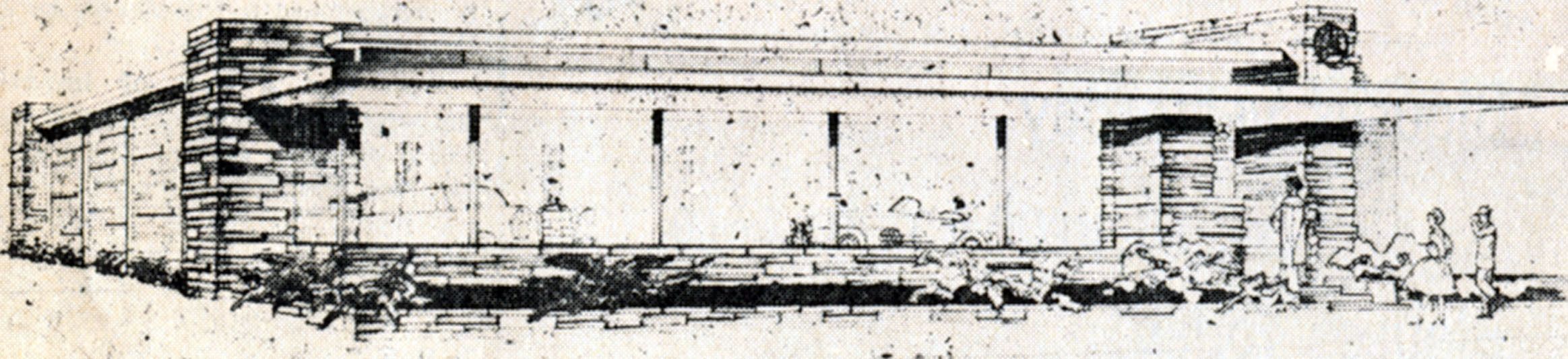 Architectural rendering of the Continental Building.