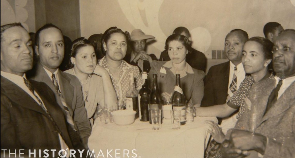 For exposure to arts and culture, Lake Forest’s Black residents often sought out locales like Chicago’s famed Club DeLisa in the 1930s. Locals pictured include Frank Bacon (far left), and Alice and Sherman Black (far right). Image source: The HistoryMakers.